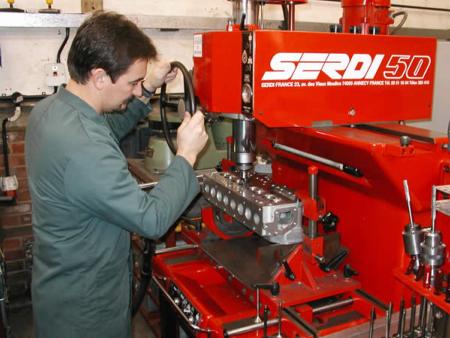Serdi 50 machine - engine rebuild